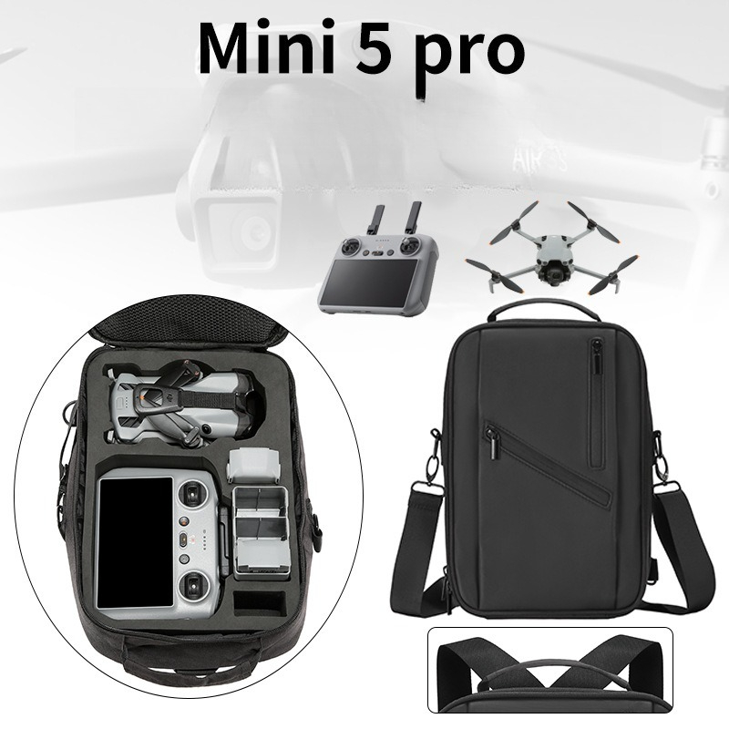 Drone Backpack - กระเป๋าเก็บของแบบสะพายไหล่คู่แบบพกพากันน้ำสำหรับดีเจไอ มินิ 5 โปร โดรน ออลอินวันอุปกรณ์เสริม