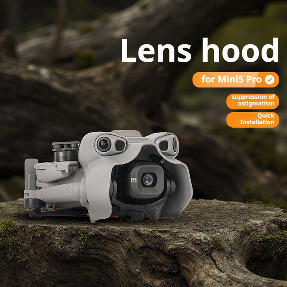 Drone Sun Shade - ฝาครอบเลนส์สำหรับ DJI มินิ 5 โปรฝาครอบเลนส์ป้องกันแสงสะท้อน Gimbal