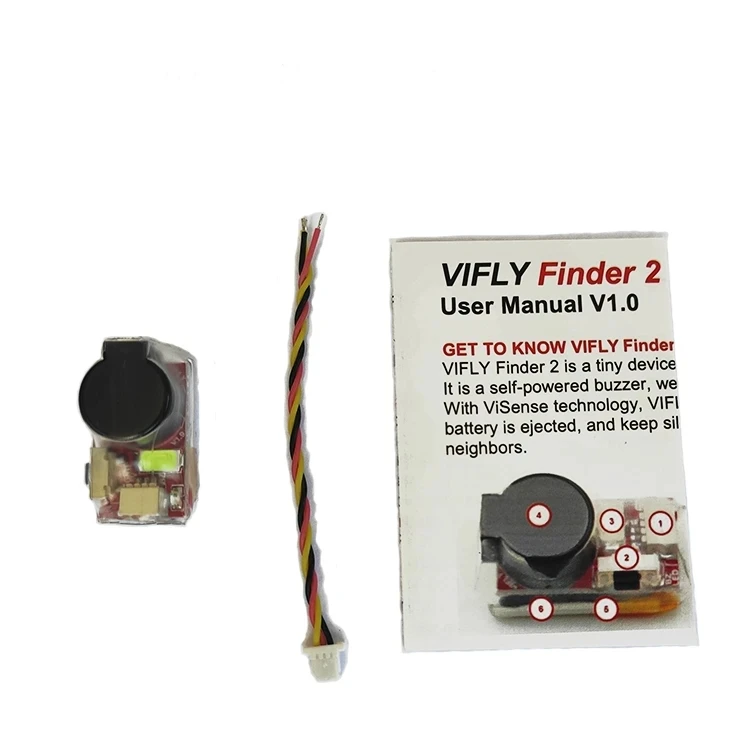 Drone Beacon Light - VIFLY Finder 2 เครื่องติดตามเสียงดังพิเศษ 5V พร้อมเสียงบี๊บมากกว่า