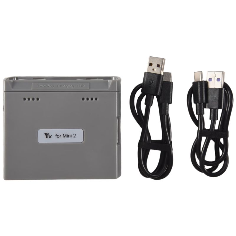 Drone Charging Hub - B03B-สำหรับมินิ 2/มินิ เอสอีแบตเตอรี่ฮับชาร์จแบบสองทางแบตเตอรี่โดรน USB สำหรับดีไอ มินิ