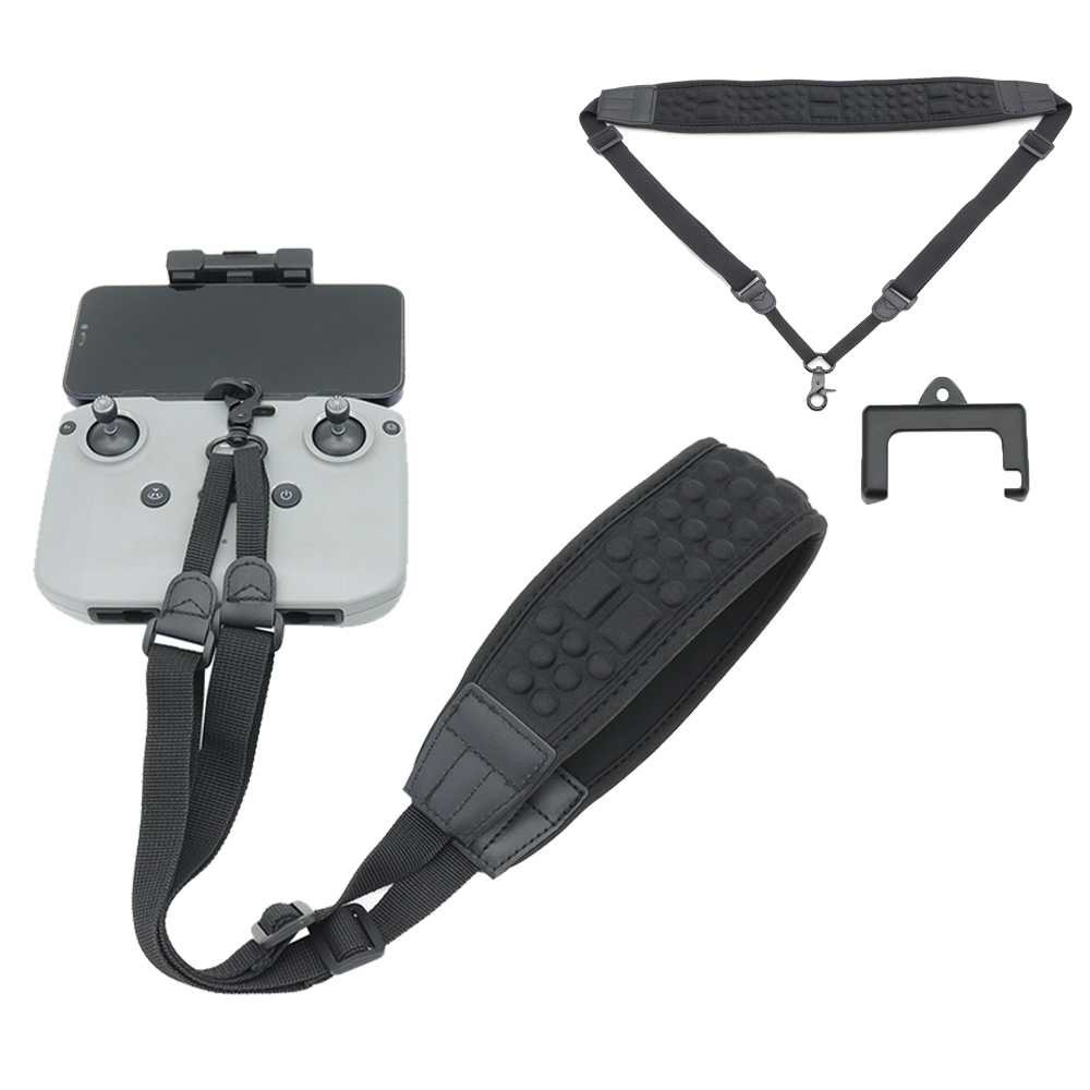 Drone Neck Strap - สายคล้องคอพร้อมรีโมทคอนโทรลสำหรับนวดผ่อนคลาย อุปกรณ์เสริมสำหรับโดรน DJI Mini 2/3 Air
