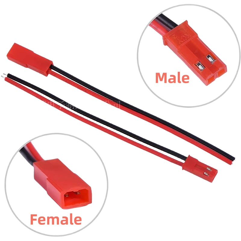 Drone Battery Adapter - ชุดขั้วต่อ JST 2P จำนวน 20 ชิ้น