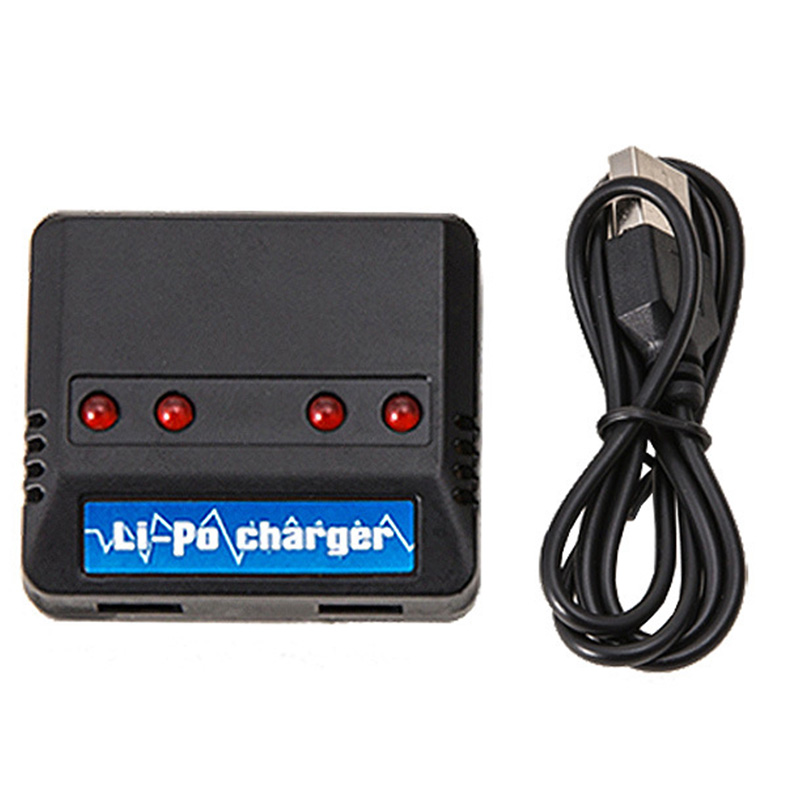 Drone Charging Hub - KY601S โดรน 3.7V แบตเตอรี่ลิโป้ 4 ใน