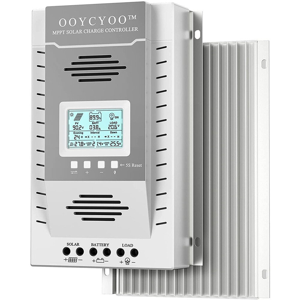 Drone Solar Charger - ตัวควบคุมการชาร์จ MPPT OOYCYOO 100 แอมป์ 12V/24V