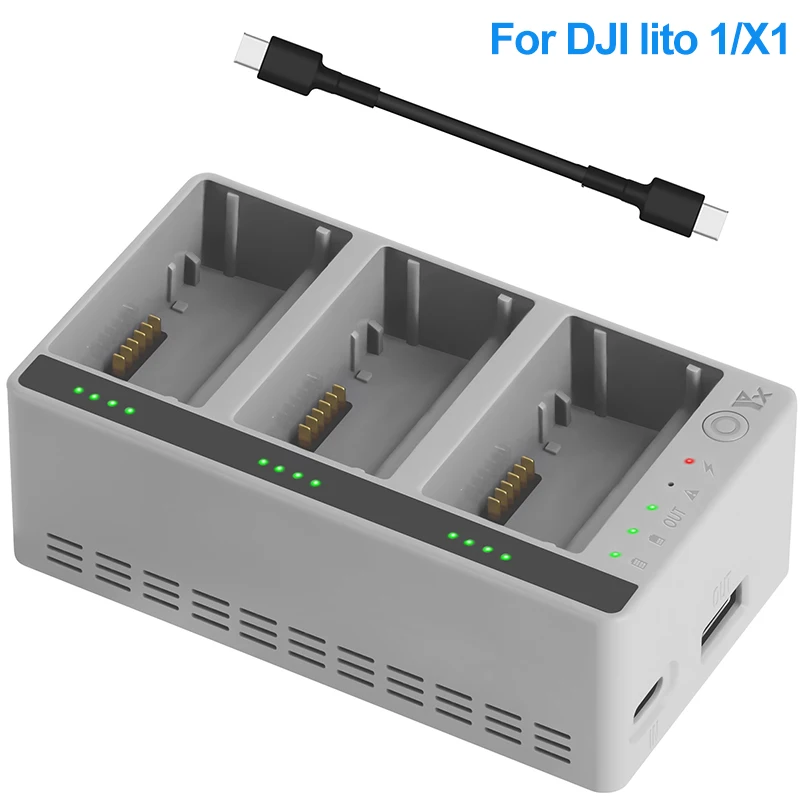 แท่นชาร์จสำหรับ DJI LITO 1 X1  - Drone Charging Hub บทวิจารณ์และราคา