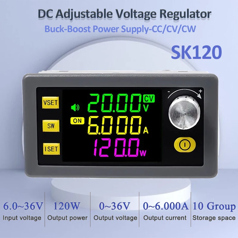 SK120 120W CNC Buck Boost DC ป - Drone Solar Charger บทวิจารณ์และราคา