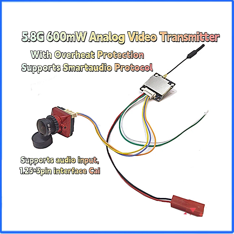 ชุด FPV SLONWAKE 5.8G 600mW VT - Drone Controller Screen บทวิจารณ์และราคา