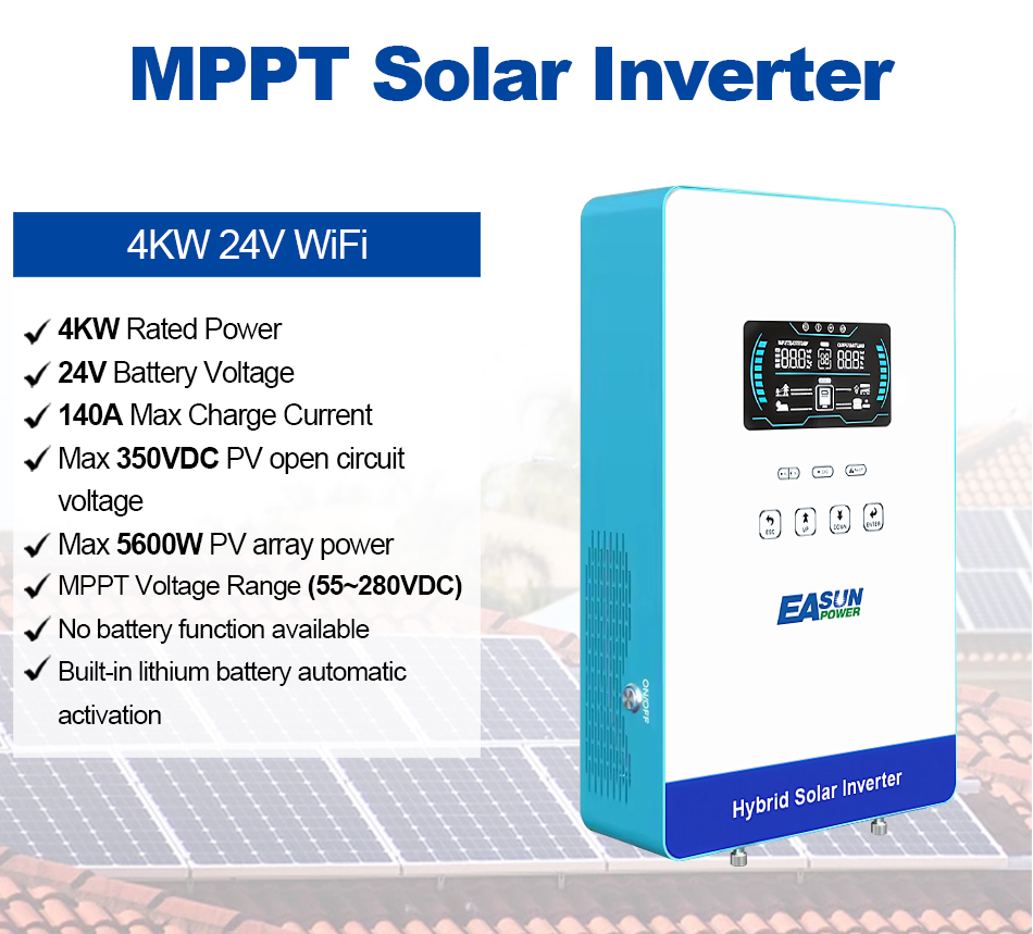 อินเวอร์เตอร์ EASUN POWER 4KW  - Drone Solar Charger บทวิจารณ์และราคา
