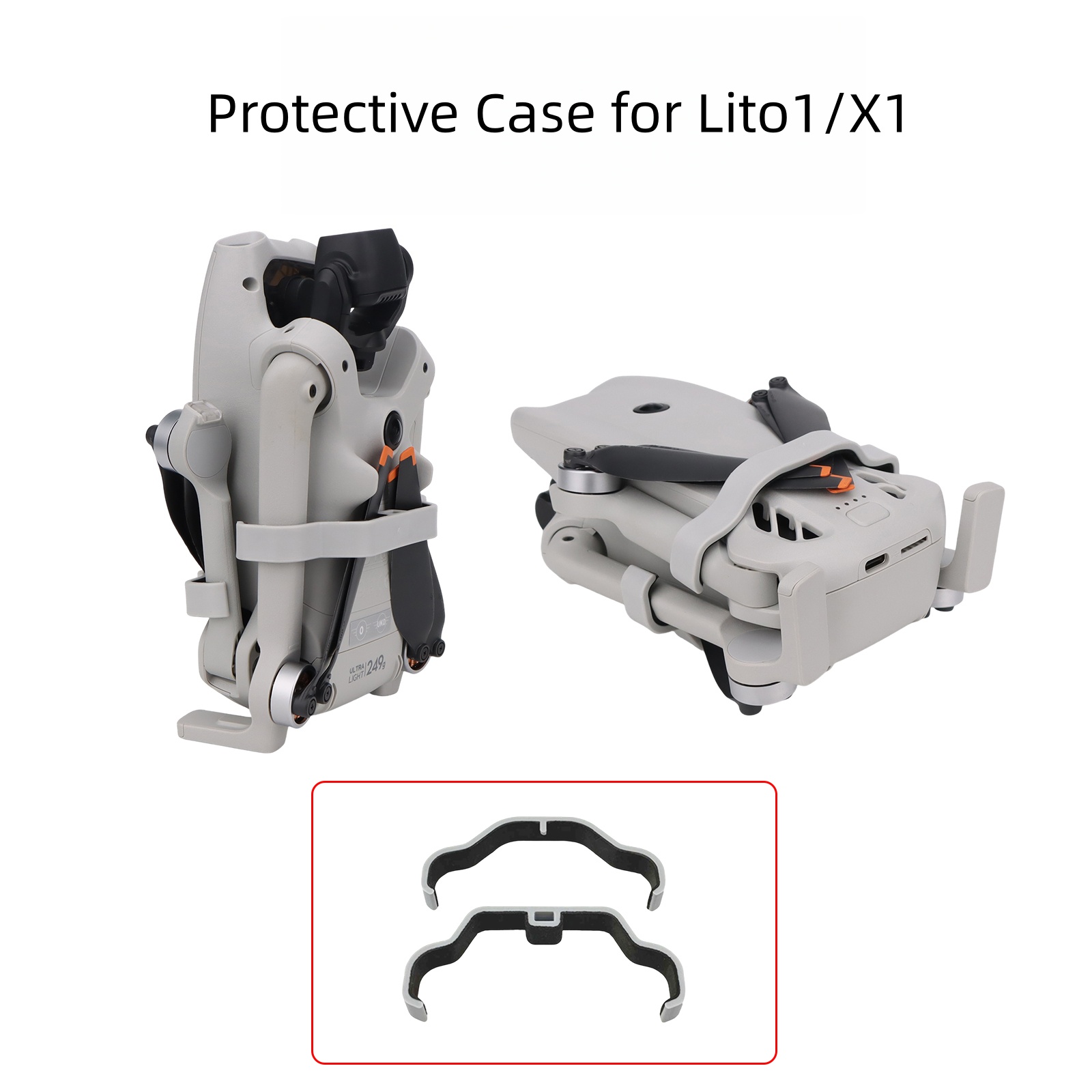 สายรัดใบพัดสำหรับ DJI Lito X1  - Drone Propeller Holder บทวิจารณ์และราคา