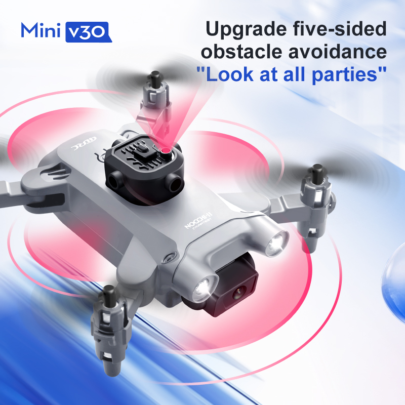Mini V30 WiFi FPV Drone 4K HD  - Drone Controller Screen บทวิจารณ์และราคา