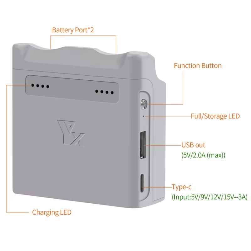 แท่นชาร์จแบตเตอรี่สำหรับโดรน D - Drone Charging Hub บทวิจารณ์และราคา