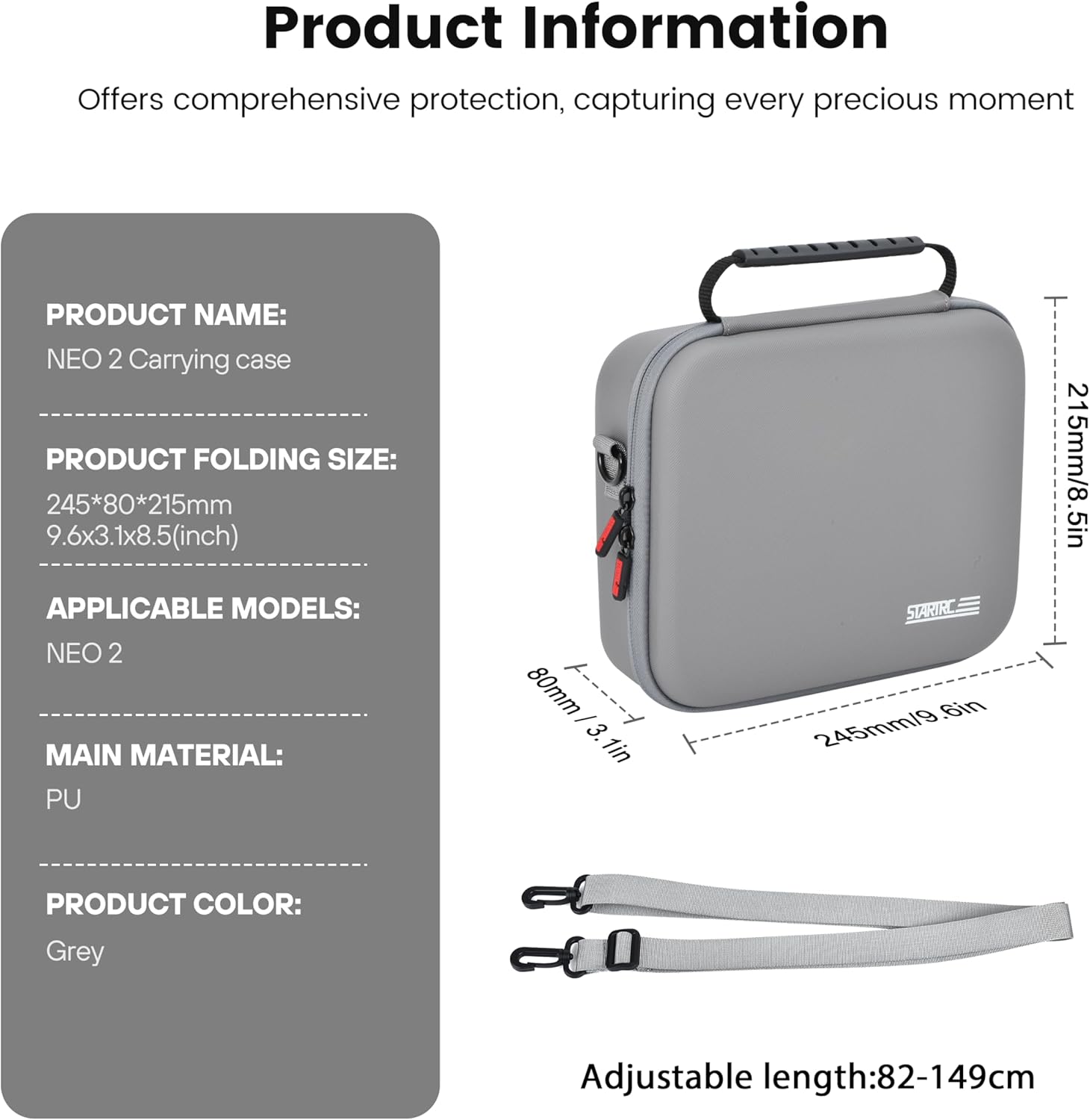กระเป๋า STARTRC Neo 2 แบบพกพา  - Drone Carrying Case บทวิจารณ์และราคา
