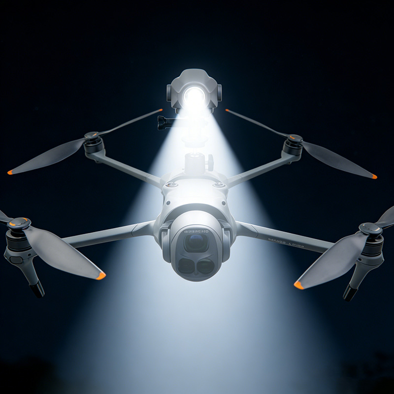 ไฟฉายค้นหาสำหรับการบิน 1 ชุด ไ - Drone Strobe Light บทวิจารณ์และราคา