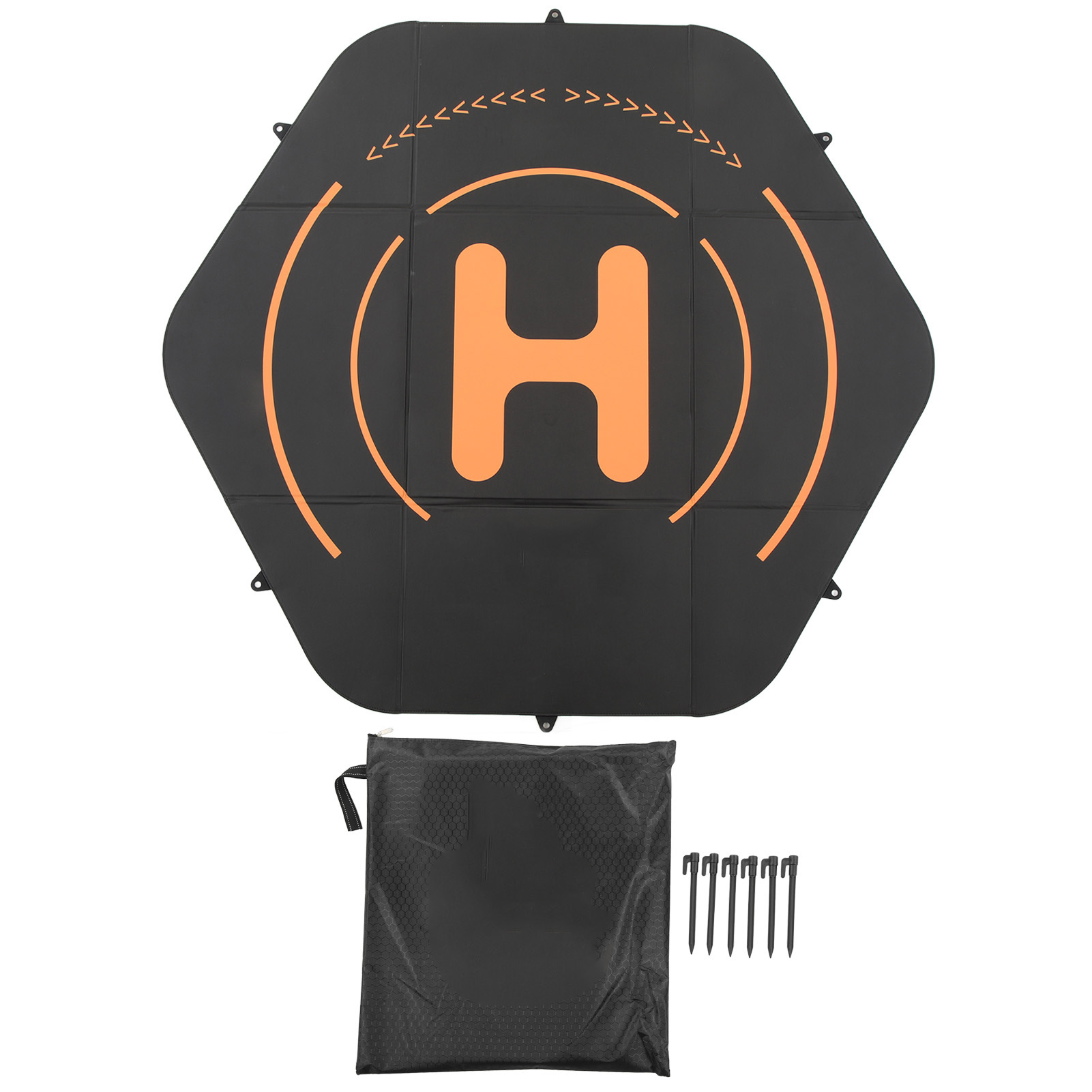 แผ่นรองลงจอดโดรนสีดำ แผ่นรองลง - Drone Landing Pad บทวิจารณ์และราคา