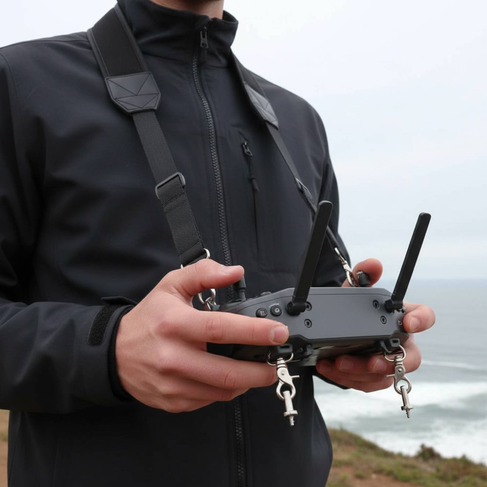 สายรัดเครื่องส่งสัญญาณโดรน สาย - Drone Remote Controller Lanyard บทวิจารณ์และราคา