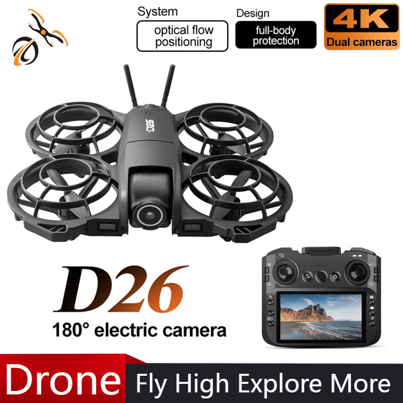 โดรน D26 4K ถ่ายภาพทางอากาศ HD - Drone Power Bank บทวิจารณ์และราคา