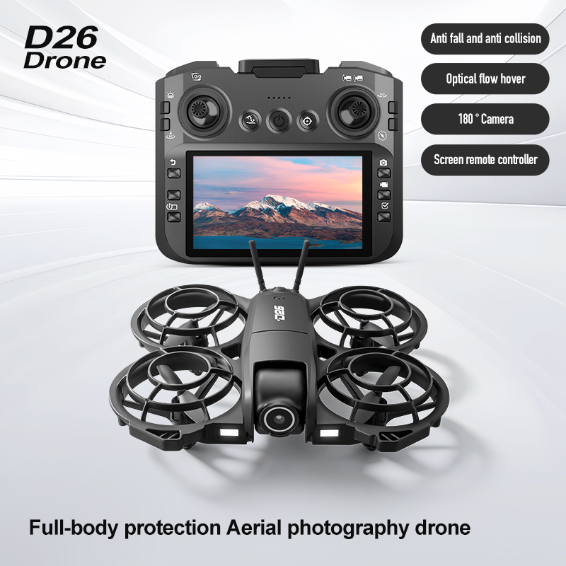 โดรน D26 4K ถ่ายภาพทางอากาศ HD - Drone Power Bank บทวิจารณ์และราคา