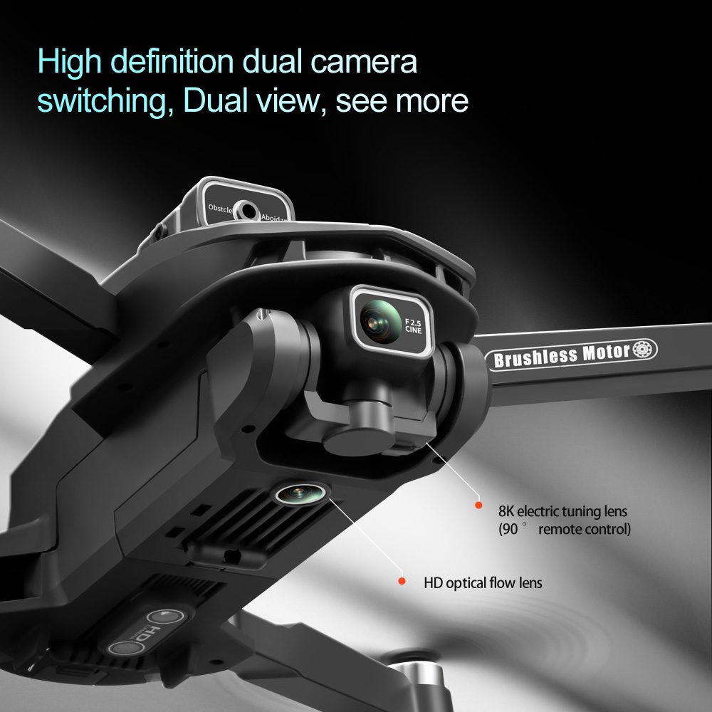 V168 PRO Max GPS Drone 8K Prof - Drone Controller Screen บทวิจารณ์และราคา