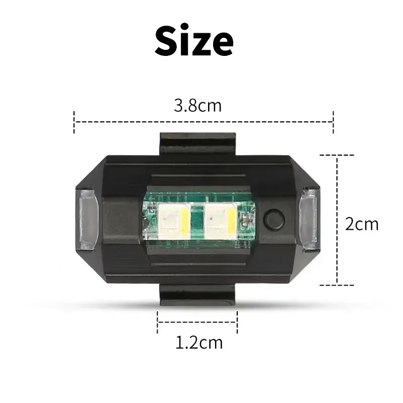ไฟรถจักรยานยนต์ Drone Strobe L - Drone Strobe Light บทวิจารณ์และราคา