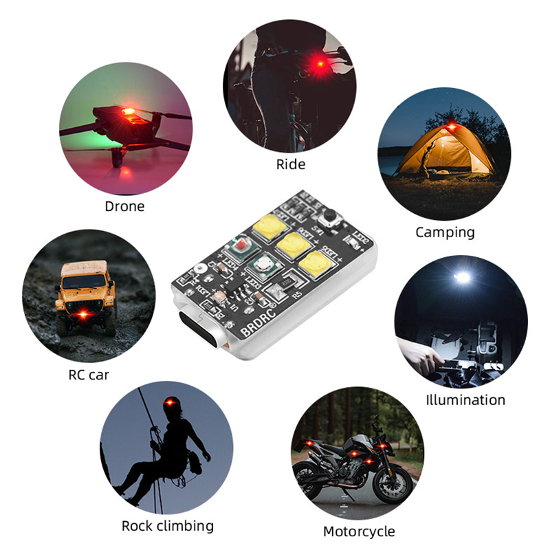 ไฟแฟลชมินิโดรนสำหรับ DJI Mini  - Drone Strobe Light บทวิจารณ์และราคา