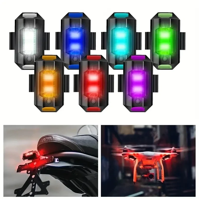 โดรนไฟมอเตอร์ไซค์ไฟแฟลชรถยนต์  - Drone Strobe Light บทวิจารณ์และราคา