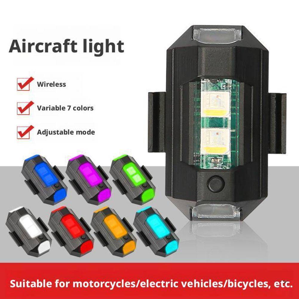 2 ชิ้น Mini LED Strobe ไฟตกแต่ - Drone Strobe Light บทวิจารณ์และราคา