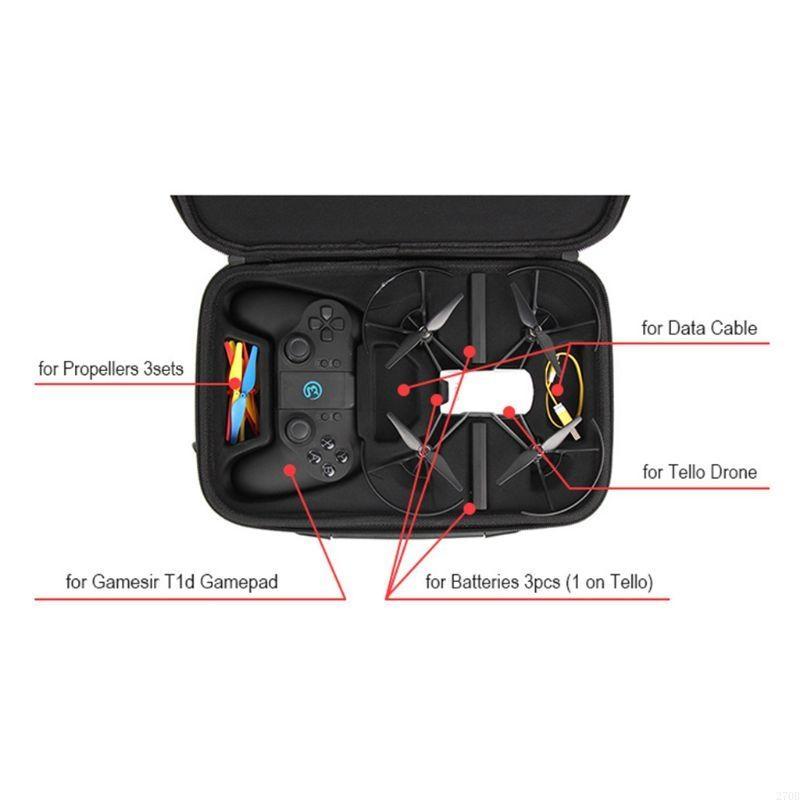 EVA Travel สำหรับเคสแบตเตอรี่ก - Drone Carrying Case บทวิจารณ์และราคา
