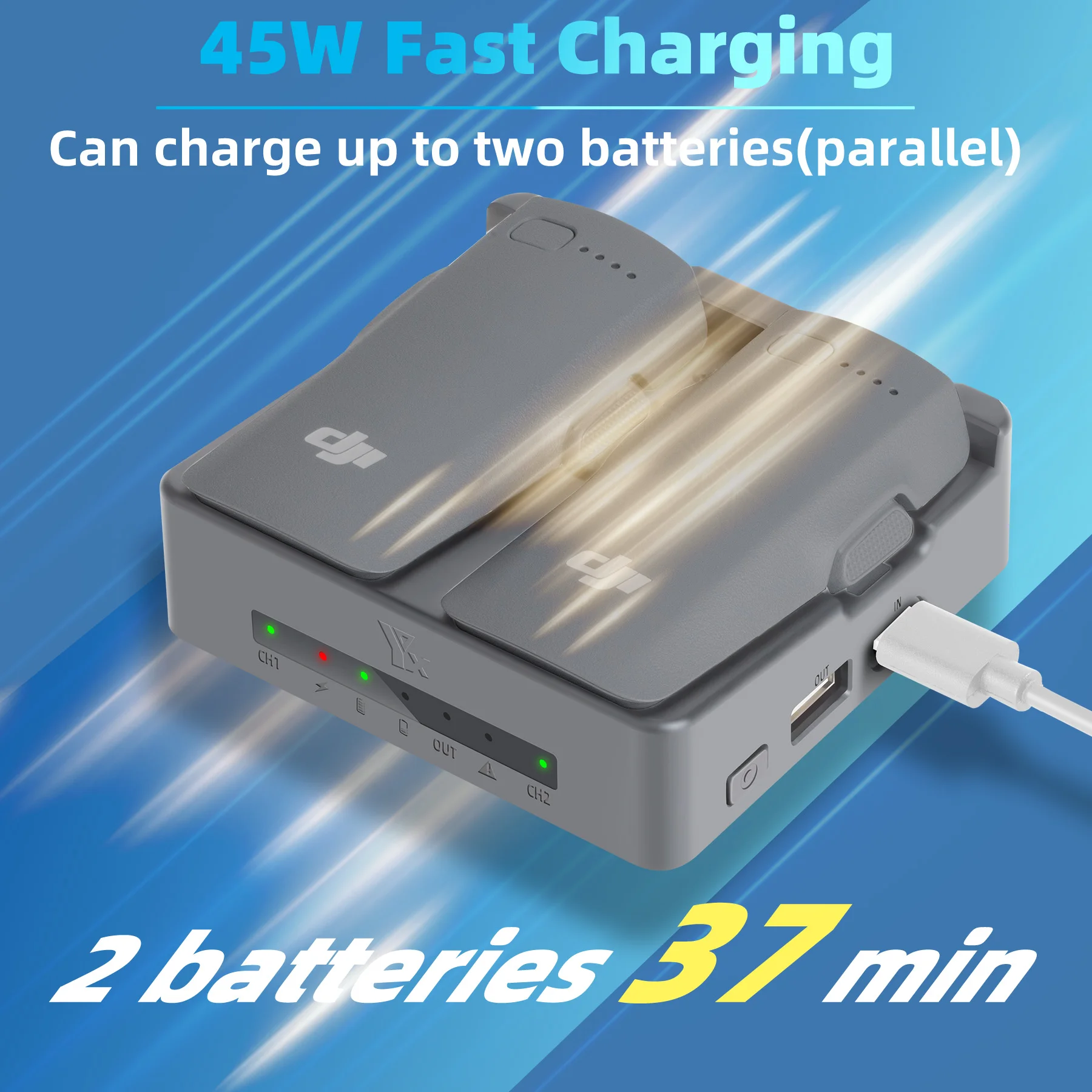 แท่นชาร์จแบตเตอรี่อัจฉริยะ NEO - Drone Charging Hub บทวิจารณ์และราคา