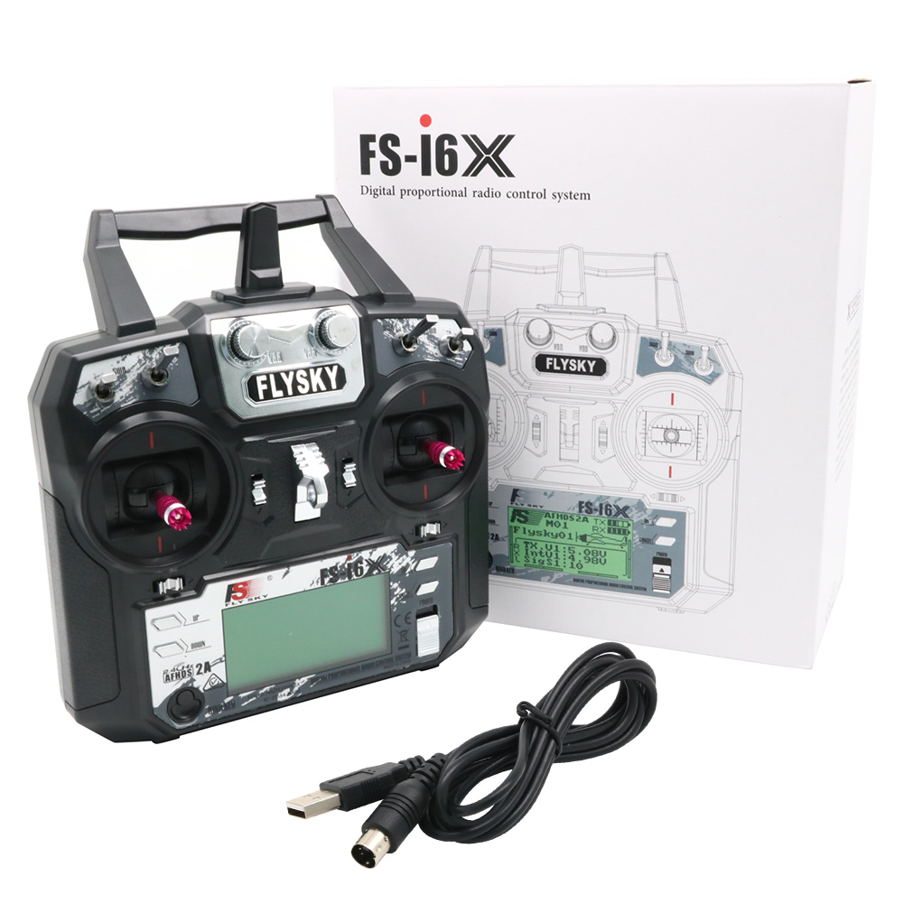เครื่องส่งสัญญาณ FLYSKY FS-i6X - Drone Battery Adapter บทวิจารณ์และราคา