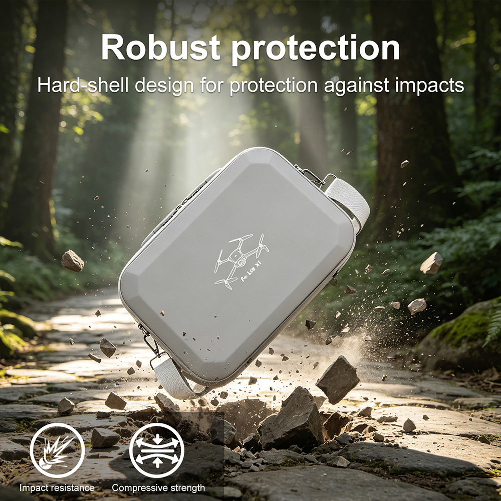 XFJI หนัง PU กระเป๋าสะพายไหล่แ - Drone Hard Shell Case บทวิจารณ์และราคา